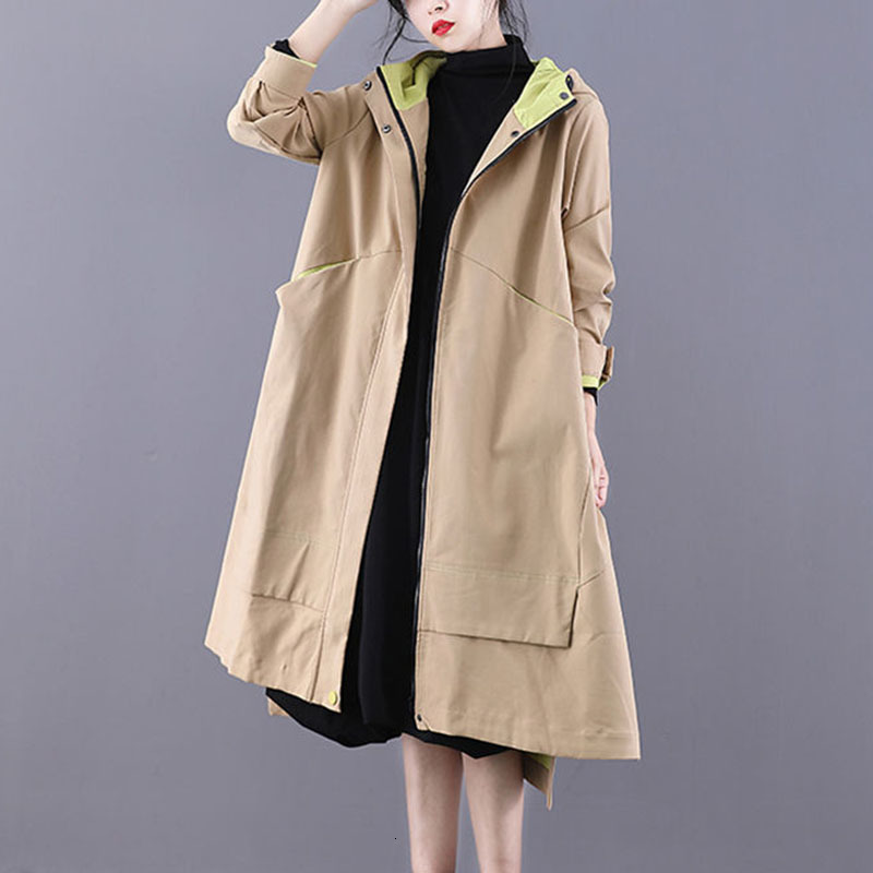

Spring Autumn Coat of Newly Released Korean Women Mid-length Women's Outerwear Tops Woman's Luxury Jacket R874 Nxvv, Green
