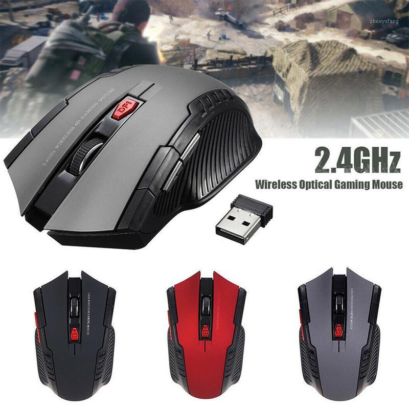 

Wireless Gaming Mouse Gamer 2.4GHz Transmission Mini Receiver 6 Keys Professional Computer Mouse Gamer Mice For Computer1