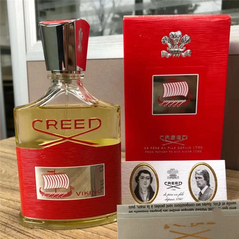

Hot sale New Creed Perfume Creed Viking Eau De Parfum for Men with Long Lasting Fragrance Spary Liquid Incense 100ml