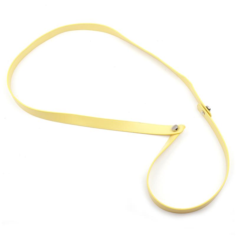 

PU Leather Handbag Shoulder Handle Strap for DIY Bucket Bag Accessories M5TE