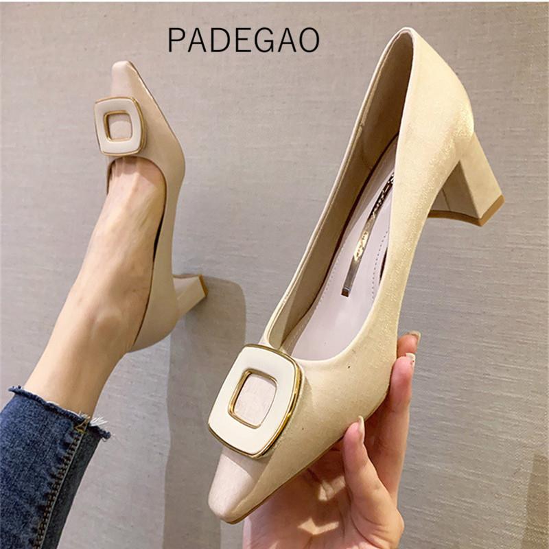 

Womens Shoes 2020 High Heels Heels Casual Korean Elegant Fashion Women, Black