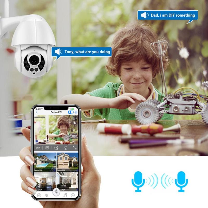 

High Quality K38D 1080P Wireless Security Camera Speed Dome 4X Digital Zoom Outdoor IP66 Waterproof Surveillance Camara