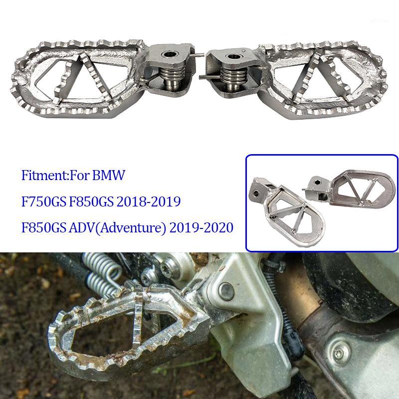 

Free Shipping 304 Stainless Steel Footpegs Foot Peg Rests Durable For F750GS F850GS 2020 2020 F 850 GS Adventure1