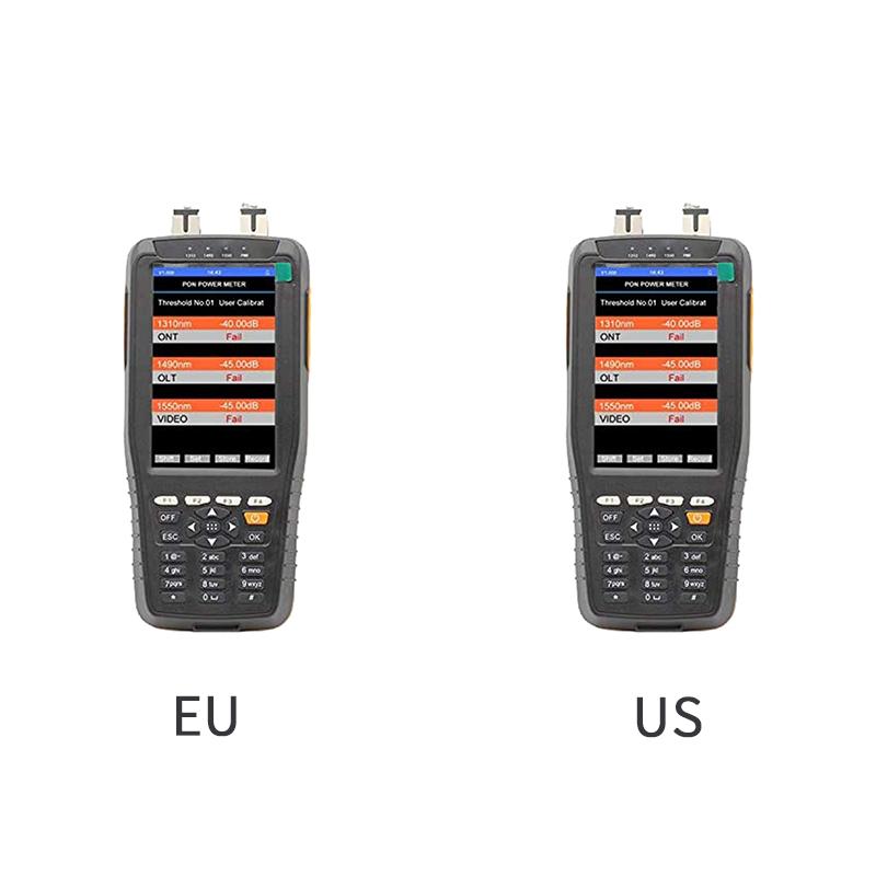 

TM70B PON Power Meter, 10MW Visual Fault Locator Fiber Optical Power Meter, 3 in 1 Tester for PON Network