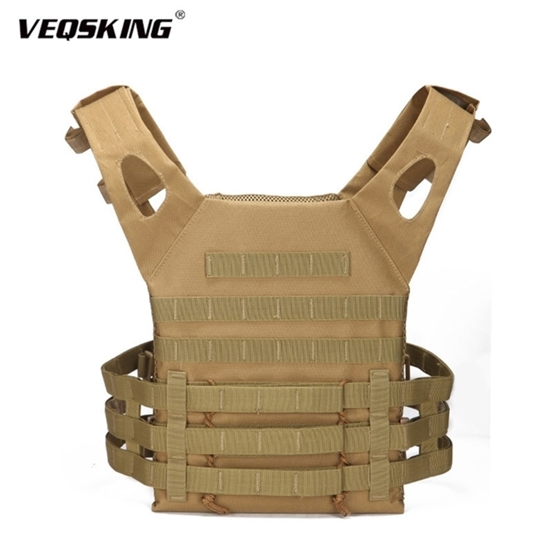 

800D MOLLE Outdoor Tactical Vest,Mens Hunting Climbing Wargame Protective Plate Airsoft Vest,Sports Military Equipment Army Vest 201214, Acu
