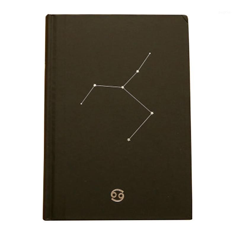 

32K 12 Constellations Work Book Manuscript Diary Students Notebook Thick Planner Black Stationery1