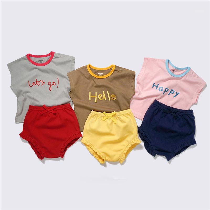 

Summer Baby Girls Clothing Set 2020 Fashion Printed Shirt+Shorts Kids Casual Cute Clothes for Toddler Newborn Holiday Wear1, Two