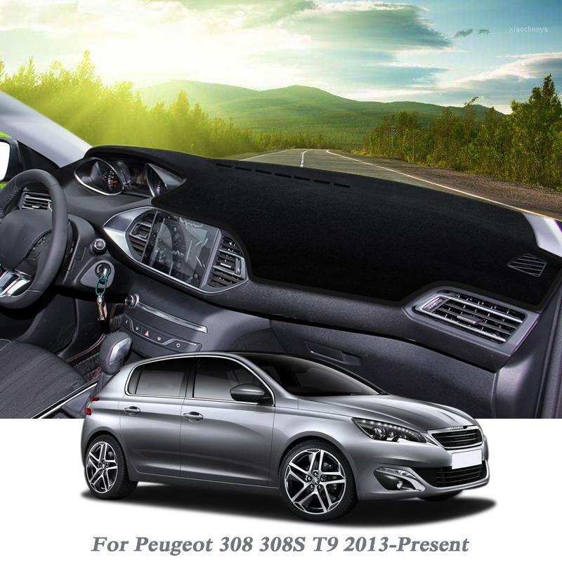 

Car Styling Dashboard Avoid Light Pad Instrument Platform Cover Mat Rose For 308 308S T9 2013-Present LHD&RHD Anti-Dust1
