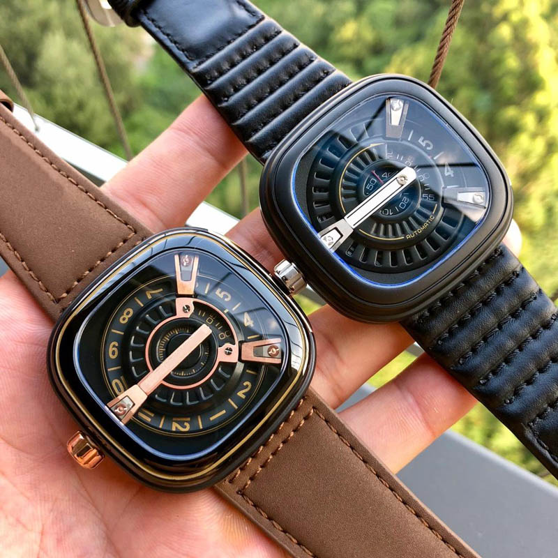 

New Seven Friday Fashion Top Quality Mens Classic Watch Vintage Casual Man Watches Genuine Leather Wristwatch Montres Reloj Gift Orologio