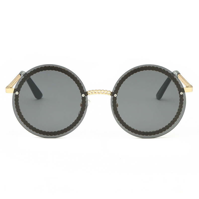 

Personalized Trend Men's And Women's Vintage Small Round Frame Light Sun Glasses 2020 Woman Fashion UV400 Sunglasses