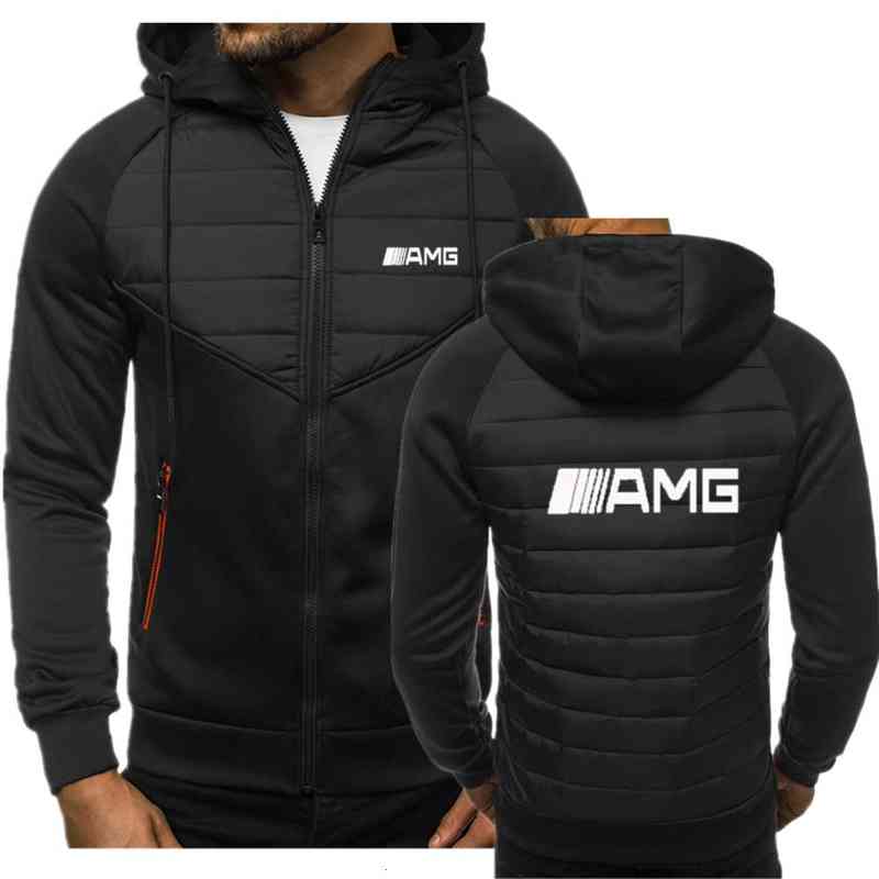 Sweats à capuche pour hommes Sweatshirts Sweat à capuche Mercedes-Benz AMG Voiture Heren Heren Jas Kapmantel Casual Rits Sweat Sweat Hommes Sport
