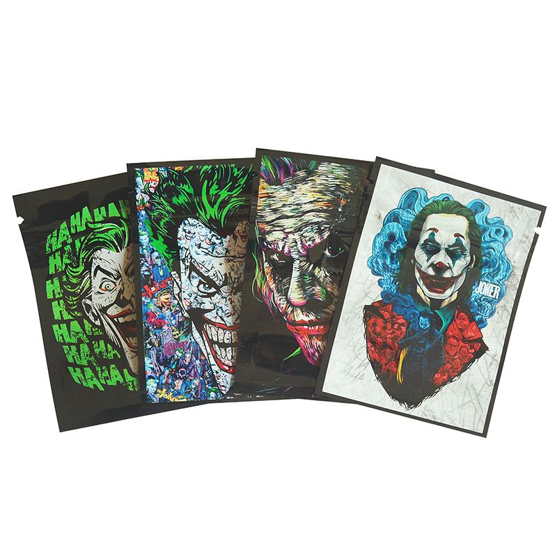 

Mylar Bags 420 Dry Herb Flower Packaging Plastic Bag 3.5 Packing Joke aliens astronauts Smell Proof Sealed Edibles Resealable Childproof Package