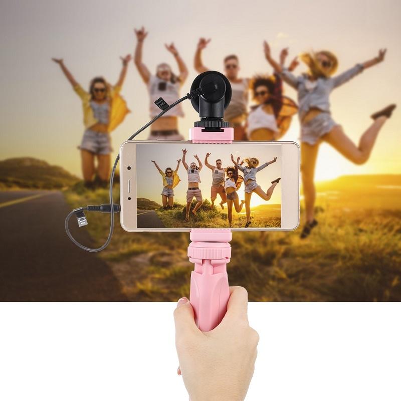 

PULUZ Pocket Mini Plastic Tripod Mount with Phone Clamp for Smartphones