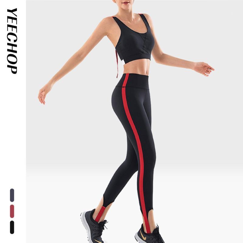 

Yeechop Athletic Yoga Set Workout Clothes For Women Sports Bra And Leggings Set Sports Wear For Women 2 Piece Gym Clothing1, Red bra