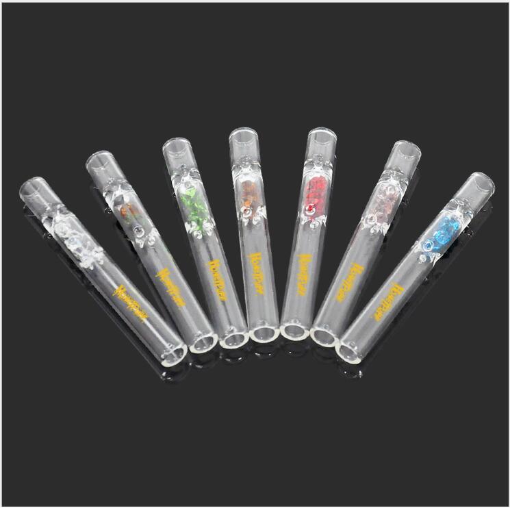 

Manufacturers NEW HONEYPUFF direct new multi - color color drill glass smoke pipe light and easy to carry cleaning glass pipe pipe ss06