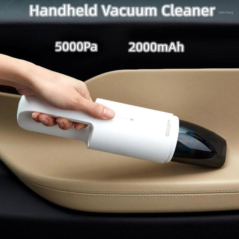 

Vacuum Cleaner Portable Car Hand Helded Vaccum Cleaner for home wireless Mini Dust Catcher Collector 5000Pa Suction Cordless New1