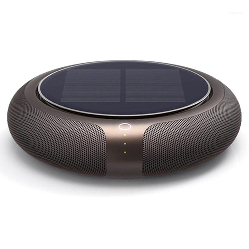 

Solar Vehicle Odor Eliminator Universal Small Multiple Filtration Portable Round Car Air Purifier Car Accessories 4W1