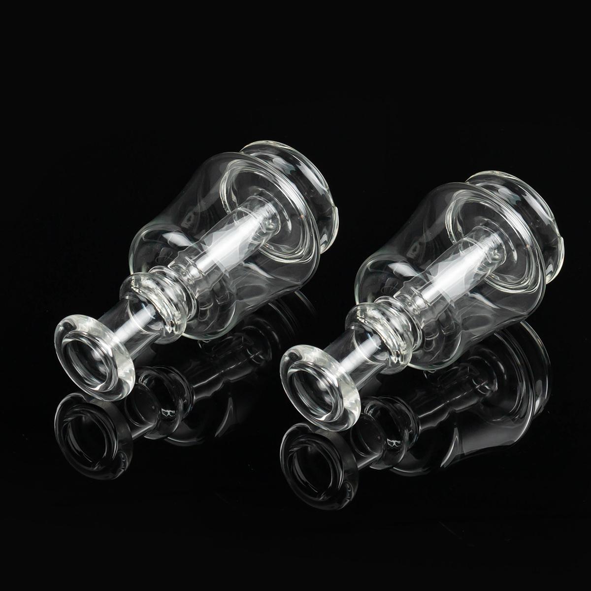 

US original factory Glass container Bubbler For SOC Enail Kit Glass Attachment Replacement Smoking Accessories Dab Rig