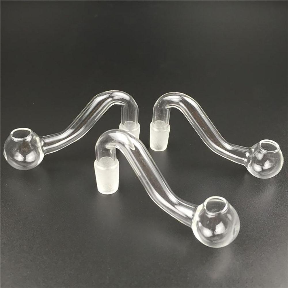 

DHL Ship 10mm 14mm 18mm male female clear thick pyrex glass oil burner water pipes for oil rigs glass bongs thick big bowls for smoking