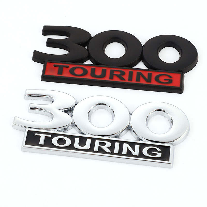 

Car Sticker Metal 300 Touring Emblem Badge Motorcycle Trunk Decals for Dodge Jeep Chrysler Viper GTS 2019 Vespa GTS 300 Touring, Black 300 touring