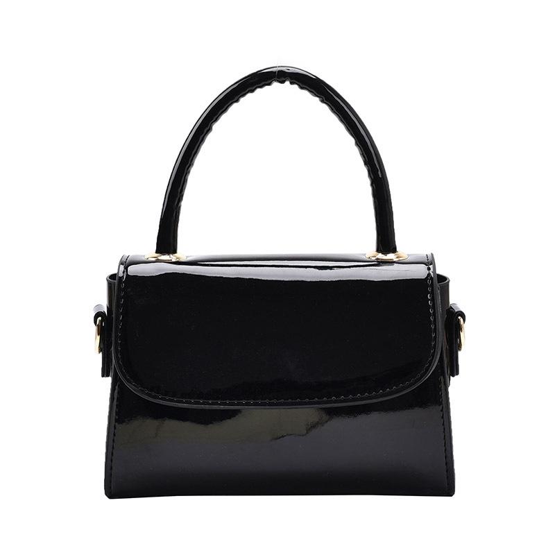 

Brand Women Bags 2021 Spring New Fashion Korean Vintage Single Shoulder Messenger Bag Luxury Design Female Small Square Bag, As shown