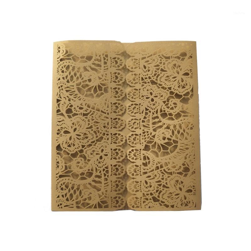 

100 pieces/lot Mini Laser Cutting Pearl paper Invitation Covers, Christmas Greeting Card, Birthday Mini invitation card, 13x15cm1