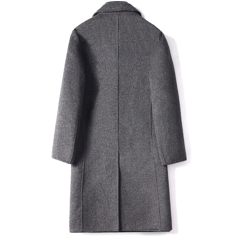 

2021 Men's Jacket Quality Winter Wool Coat Coats 4HPL, Black