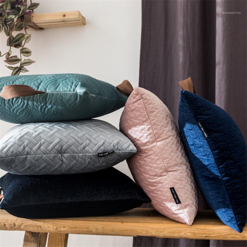 

45x45cm Three-dimensional Pillowcase Pink Cushion Cover Throw Pillow Case Home Sofa Bed Chair Decoration 17.72x 17.72inch1