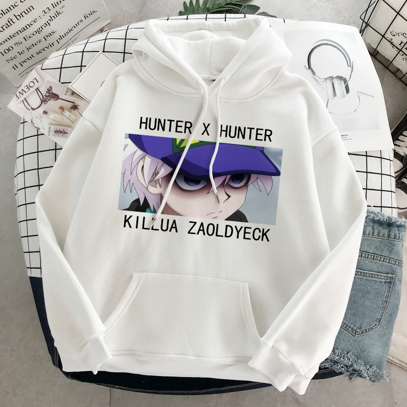 Shop Mens Hoodies Sweatshirts Online Hunter X Hunter Harajuku Hisoka Oversized Sweatshirt Killua Zoldyck Anime Hoodie Man Hoodies Men Streetwear Autumn Clothes Women X1022 With As Cheap As 12 72 Piece
