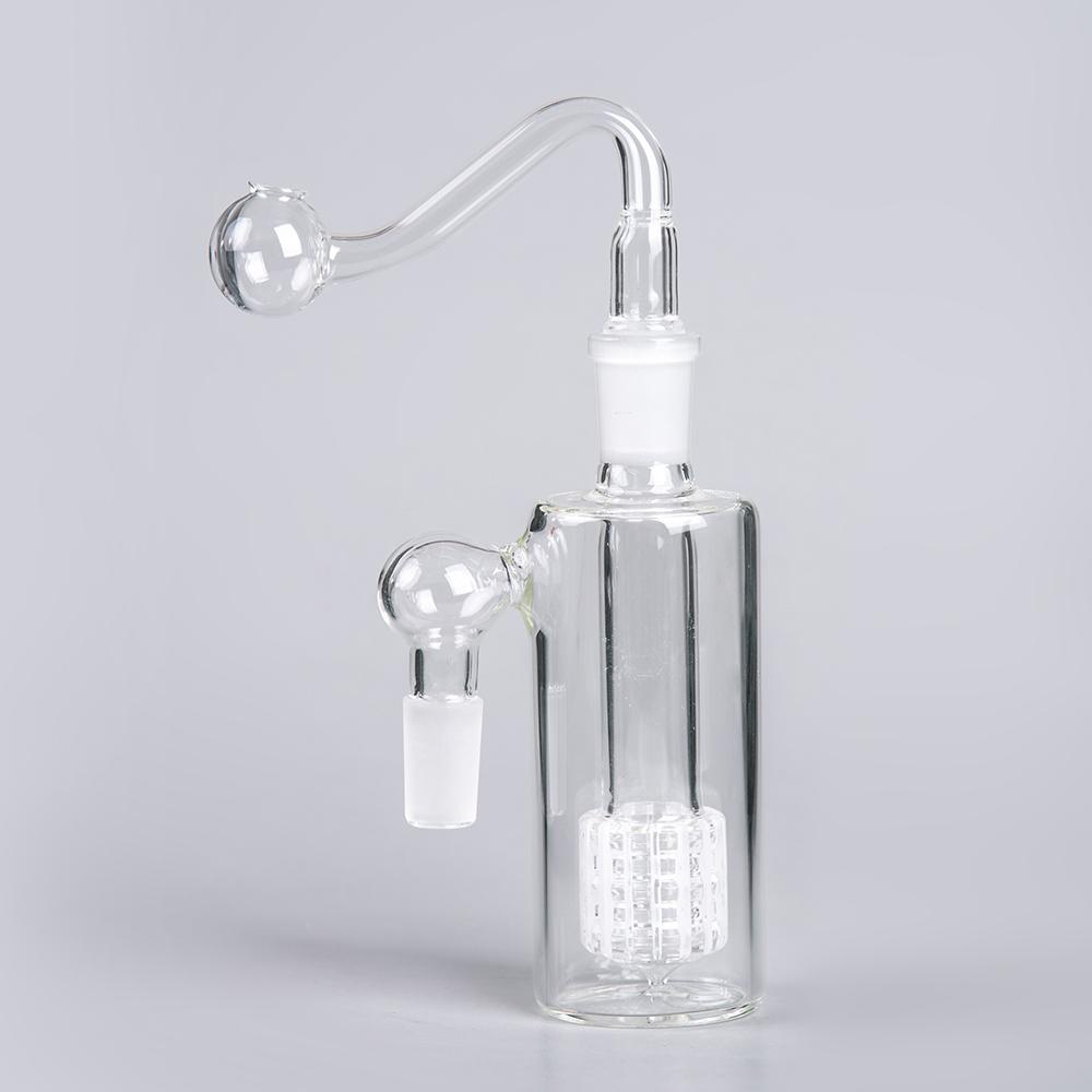 

14mm 4.7"Ash catcher 90 Degree Showerhead percolator one inside joint glass ash catcher thick glass ashcatcher for water smoking pipe FY2310