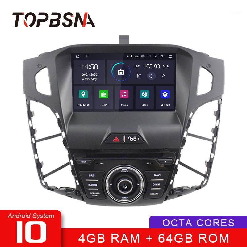 

TOPBSNA Android 10 Car DVD Player For FOCUS 2012 2020 WIFI Multimedia GPS Navi Stereo 1 Din Car Radio Automotive 4GB + 64GB1