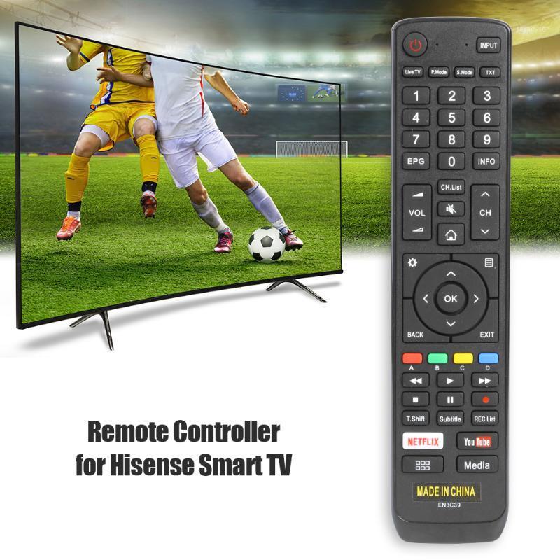 

ALLOYSEED Smart TV Remote Control Television Replacement Controller Switch for Hisense 50N7 55N7 65N7 75N7 65N8 75N91