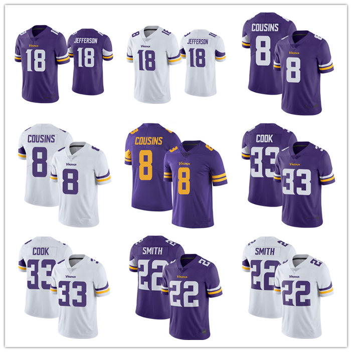 

Minnesota Vikings MEN WOMEN YOUTH Nfl Adam Thielen 33 Dalvin Cook Kirk Cousins justin jefferson Color Rush Limited Jersey, Black;red