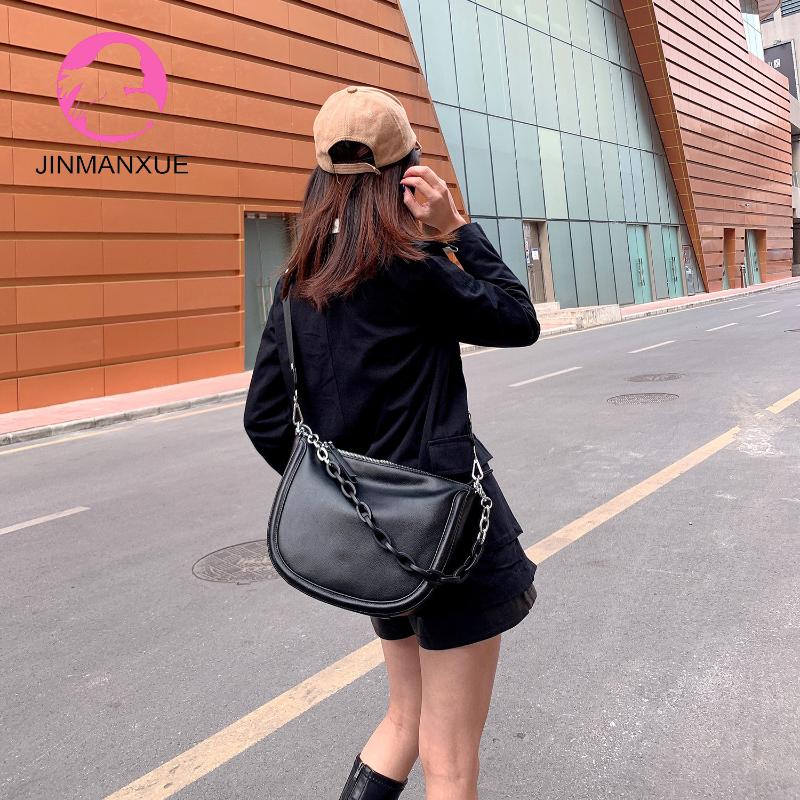

High Quality Leather Handbag Fashion Satchel Female Shoulder Messenger Bag Top-handle Bags For Women Large Capacity Tote Bag, Black