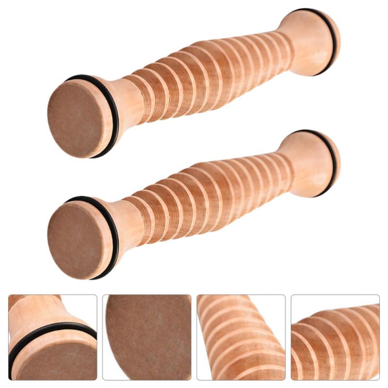 

2Pcs Wooden Foot Sole Roller Massager Foot Care Relaxation and Relief Massager