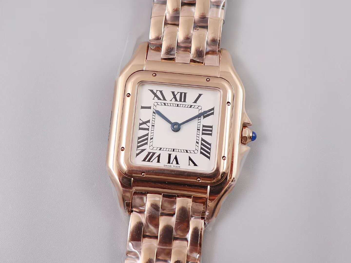 

Top Luxury Women Watch Swiss Quartz Movement Sapphire Crystal Rose Gold Lady Watches Fashion Woman Watch Super Water Resistant, Slivery;brown