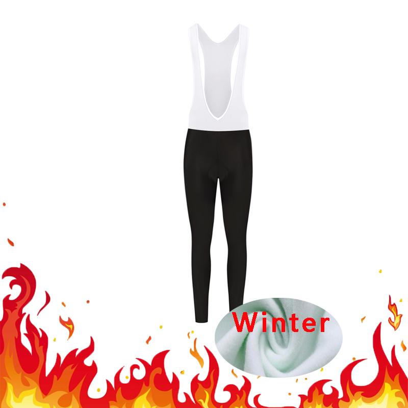 

Winter Women's Thermal Cycling Bib Pants Road Bike Fleece Gel Pad Long Trousers Bicycle Mountain Tights Bretelle Ciclismo MTB, Cycling long pants 2