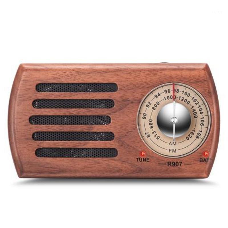 

AM/FM Portable Radio, Retro Wood Pocket Radio with Best Reception, Headphone Jack, Battery Operated(Not Included)1