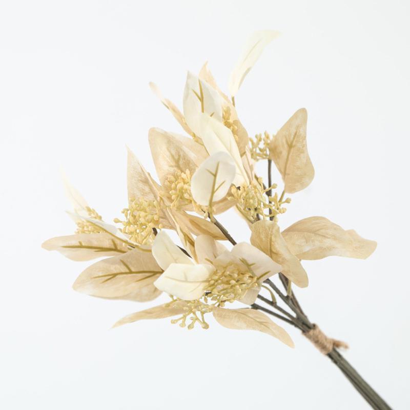 

Artificial Plant Eucalyptus Leaf Ornaments Photography Home Decoration1, White
