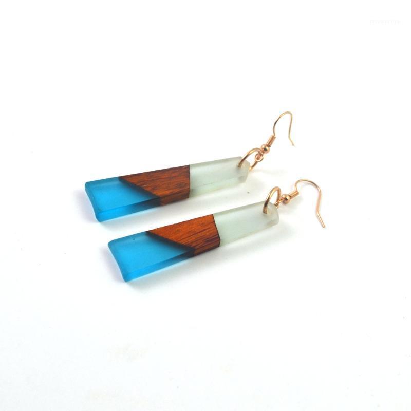 

Two-color earrings, women wear popular women's jewelry Birthday wedding gifts1