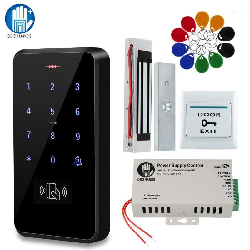 

Door Access Control System Kit IP68 Waterproof Outdoor RFID Access Control Keypad + Power Supply + Electric Magnetic Strike Lock1