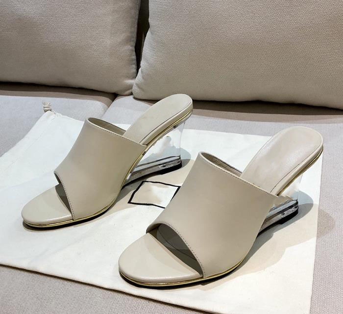 

2021 New hot selling women's high heel sandals fashion spring and autumn women's shoes imported leather nel, Black