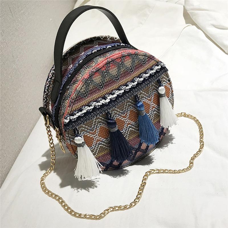 

Vintage Women Shoulder BagsTassel Chain Small Crossbody Bags For Ladies Fashion Shoulder Bag Design PU Leather Handbags, Yellow