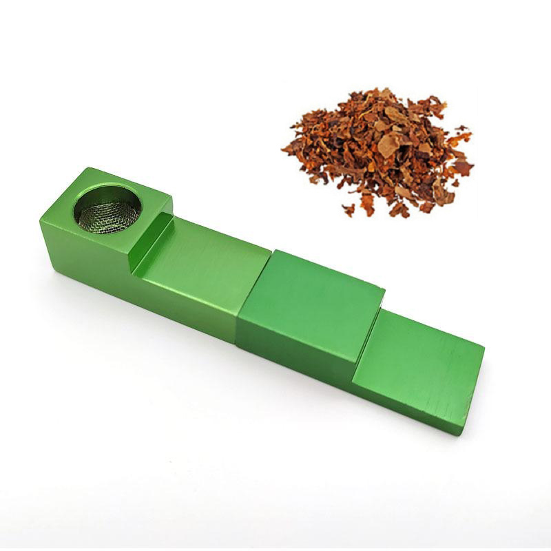 

Dry Herb High Quality Mini Portable Whistle Shape Folding Smoking Pipes Metal Magnet Tobacco Pipe For Lighter Smoke Accessories