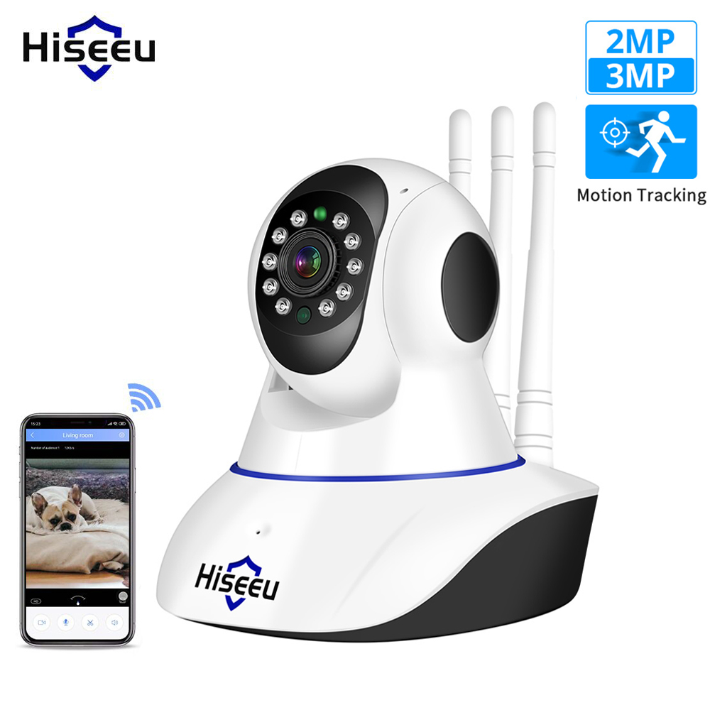 

Hiseeu 3MP 2MP IP Camera Wireless Home Security Camera wifi 1080P 1536P Two-Way Audio CCTV Video Surveillace Baby Monitor Yoosee