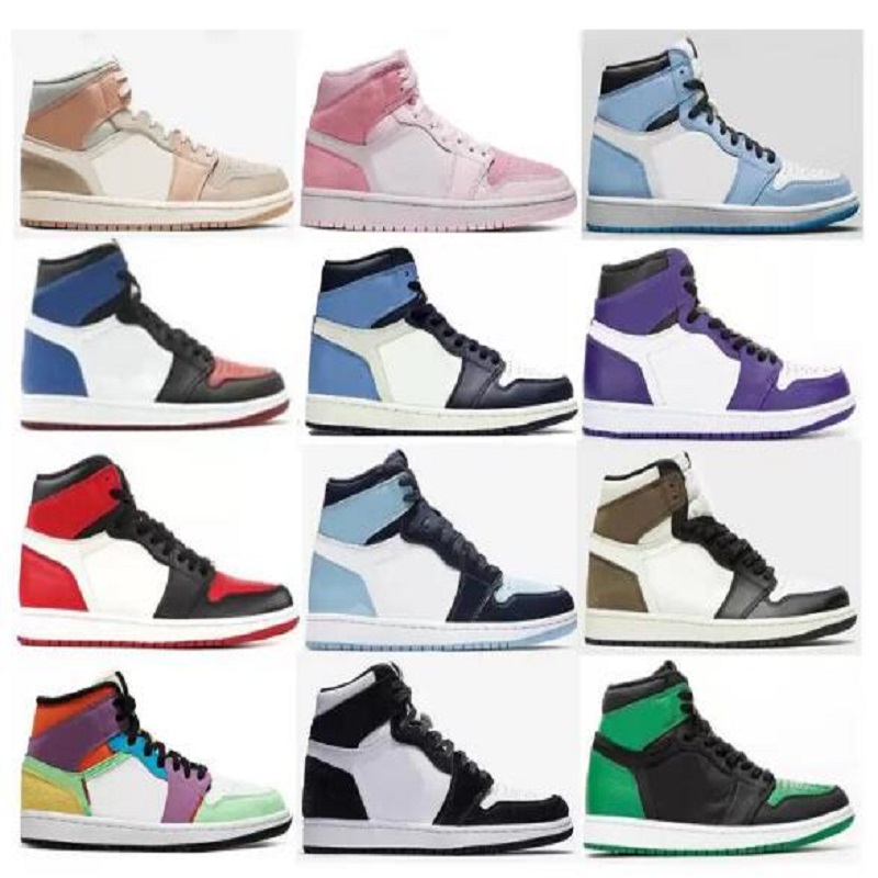 

1S Sail 4 4s University Blue 1 Mens Basketball Shoes Sneakers Atmosphere Hyper Royal Black Cat Shoe Bred Dark Mocha Fire Red Men Women Sports Trainers US 12 13, # 28