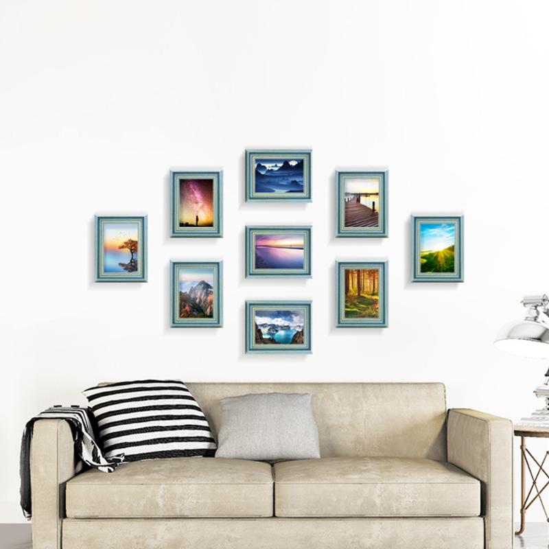 

Europe Retro Style Foaming Photo Frame Desk Home Ornament Photo Frames Studio Frame Present Home Favors