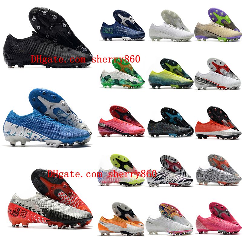

2021 soccer shoes original cleats Mercurial Superfly 13 Elite AG botas de futbol Low CR7 neymar ronaldo mens football boots, As picture 18