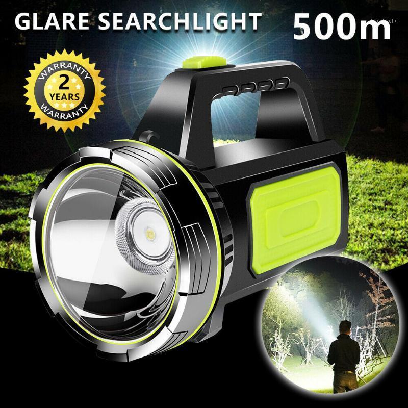 

WAKYME 500W 6000mAh Spotlight Camping Lantern Waterproof Searchlight USB Rechargeable Work Light Portable Torch1