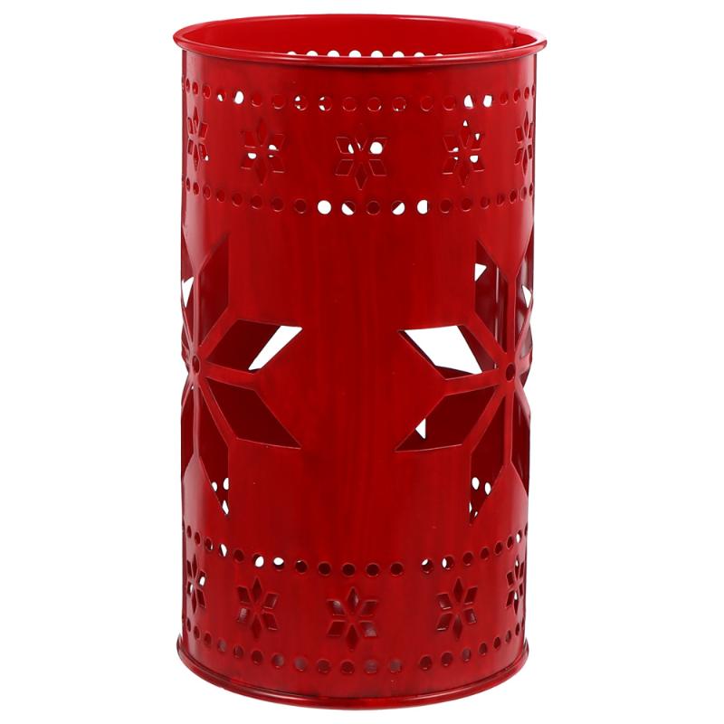 

1 Pc Metal Bucket Party Desktop Ornament Christmas Paint for Party